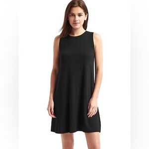 Gap tank dress black  Petite XS